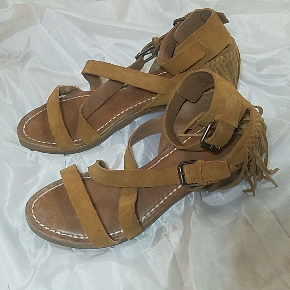 Sigerson morrison alisha fringe sandals